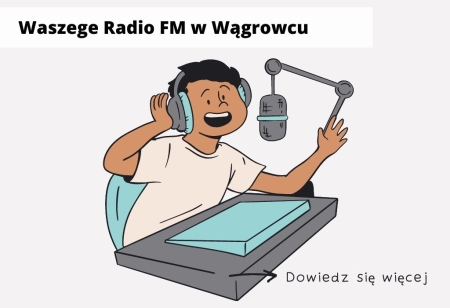 Klasa 2a z wizytą w siedzibie Waszego Radia FM w Wągrowcu.