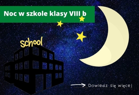 Noc w szkole klasy VIIIb
