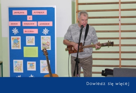 Spotkanie autorskie z panem Tomaszem Szwedem