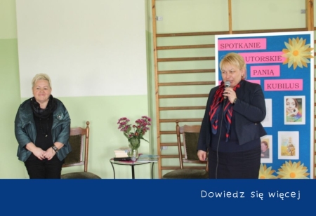 Spotkanie autorskie z Karoliną Kubilus