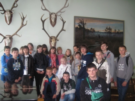 Wizyta w Muzeum Przyrodniczo - Łowieckim w Uzarzewie
