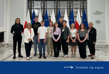 Z wizytą w Sejmie RP i Warszawie