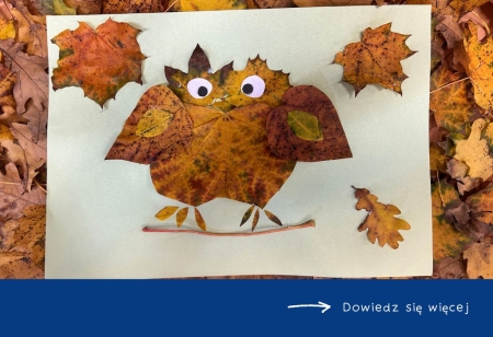 Prace z wykorzystaniem jesiennych liści