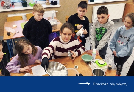 „Eksperymenty na 4 pory roku” – etap zimowy w klasach czwartych