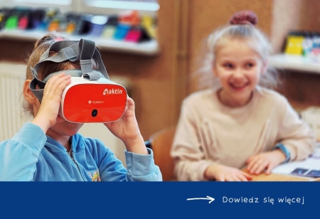 Kosmiczna lekcja z okularami VR!